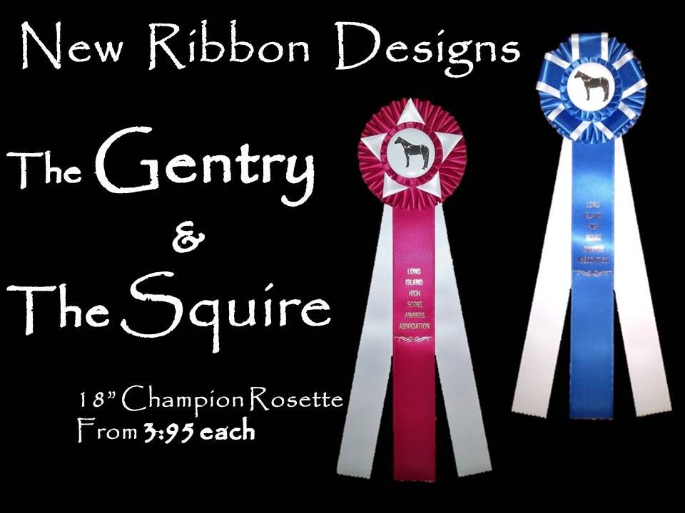 custom award ribbons and rosettes