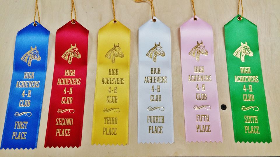 flat award ribbons
