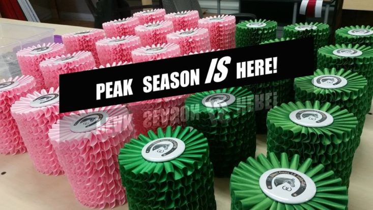 peak season award ribbons