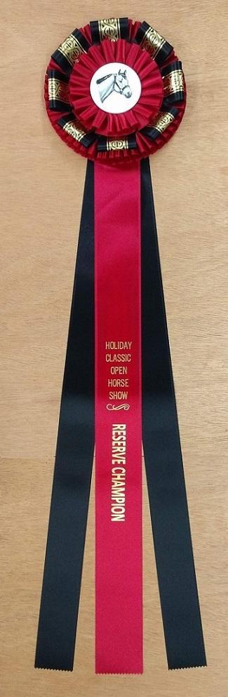 claremont 28 champion award rosette ribbon