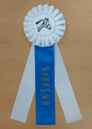 classic 12 award ribbon custom rosette