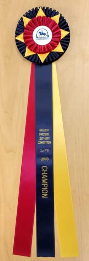 imperial 28 champion award rosette ribbon